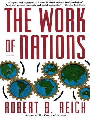 cover image of The Work of Nations